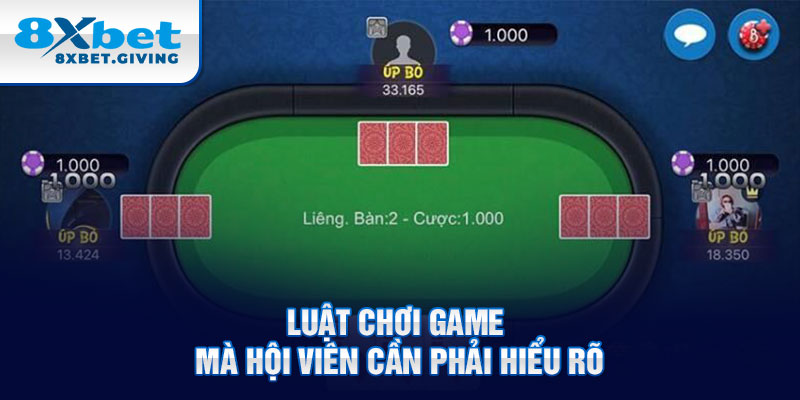 Luật chơi game mà hội viên cần phải hiểu rõ